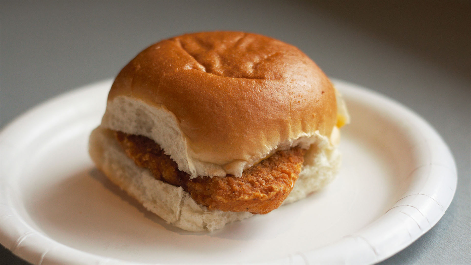 16. Chicken breast slider at White Castle